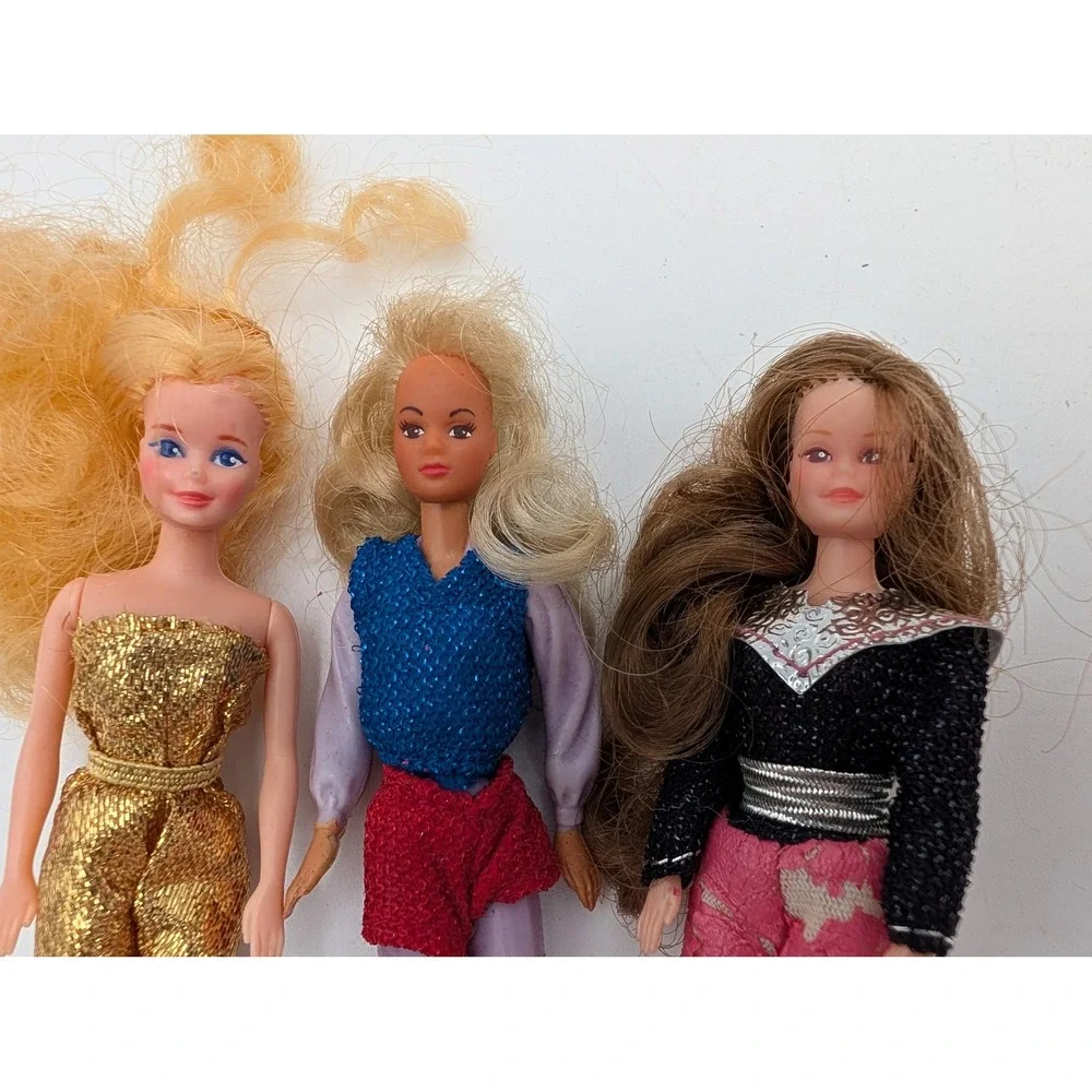 Mattel CPG Fashion Doll Lot Dazzle 5 Inch 1981